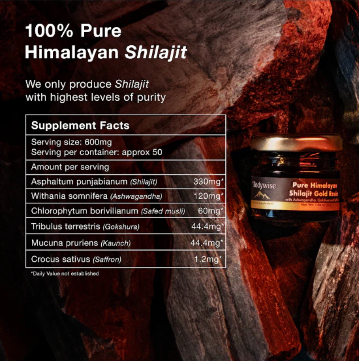 PURE HIMALAYAN SHILAJIT RESIN